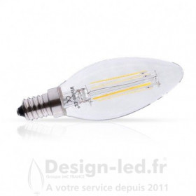 Ampoule E14 led filament flamme 4w 4000k - vision el - 7129 7129 3,90 €