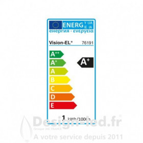 Ampoule E27 led G45 1w bleu pack x2 - vision el - 76191 - promo - 76191 5,80 € -20%