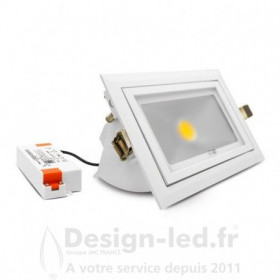 Spot LED Rectangulaire 30w 4000k Inclinable vision-el 7692 133,30 €