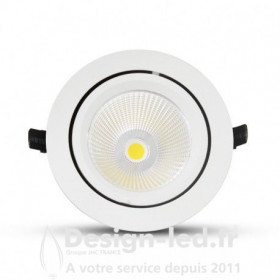 Spot LED Rond Inclinable et Orientable 60w 4000k - miidex - 76745 76745 241,70 €