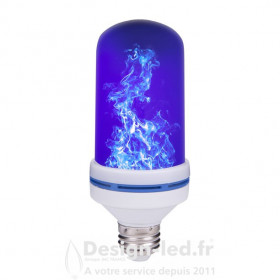 Ampoule LED effet flamme E27 7 W Bleu design-led 2178 2178 18,20 € -10%