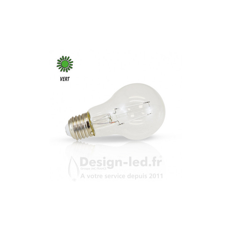 Ampoule E27 led filament 2w vert - vision el - 71386 71386 8,00 €