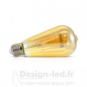 Ampoule E27 ST64 led filament 5w 2700k - vision el - 71591 - promo - 71591 6,10 € -20%