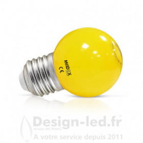 Ampoule E27 led G45 1w jaune vision el 7627 2,90 €