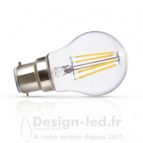 Ampoule B22 led filament G45 2W 2700K - vision el - 71360 - promo - 71360 4,30 € -20%