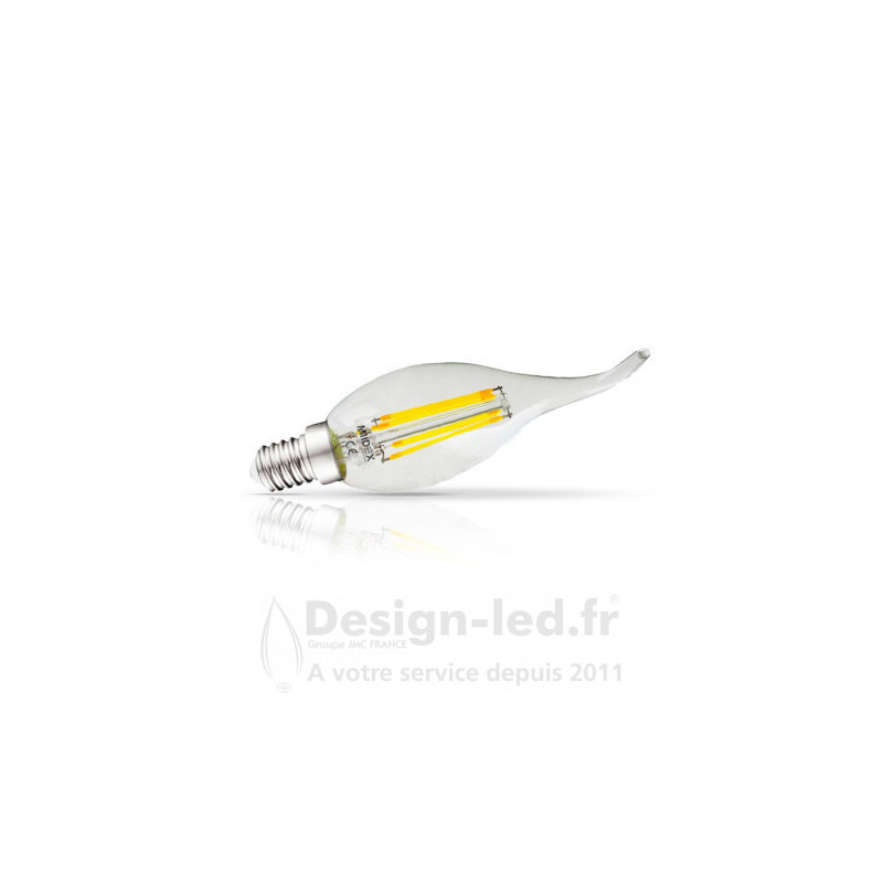 Ampoule E14 filament coup de vent led 4w 2700k - vision el - 71237 71237 4,30 €