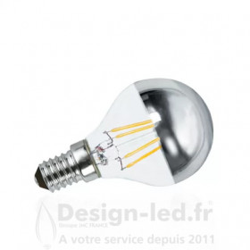 Ampoule E14 filament led argent p45 4w 2700k - vision el - 71343 - promo - 71343 6,40 € -20%